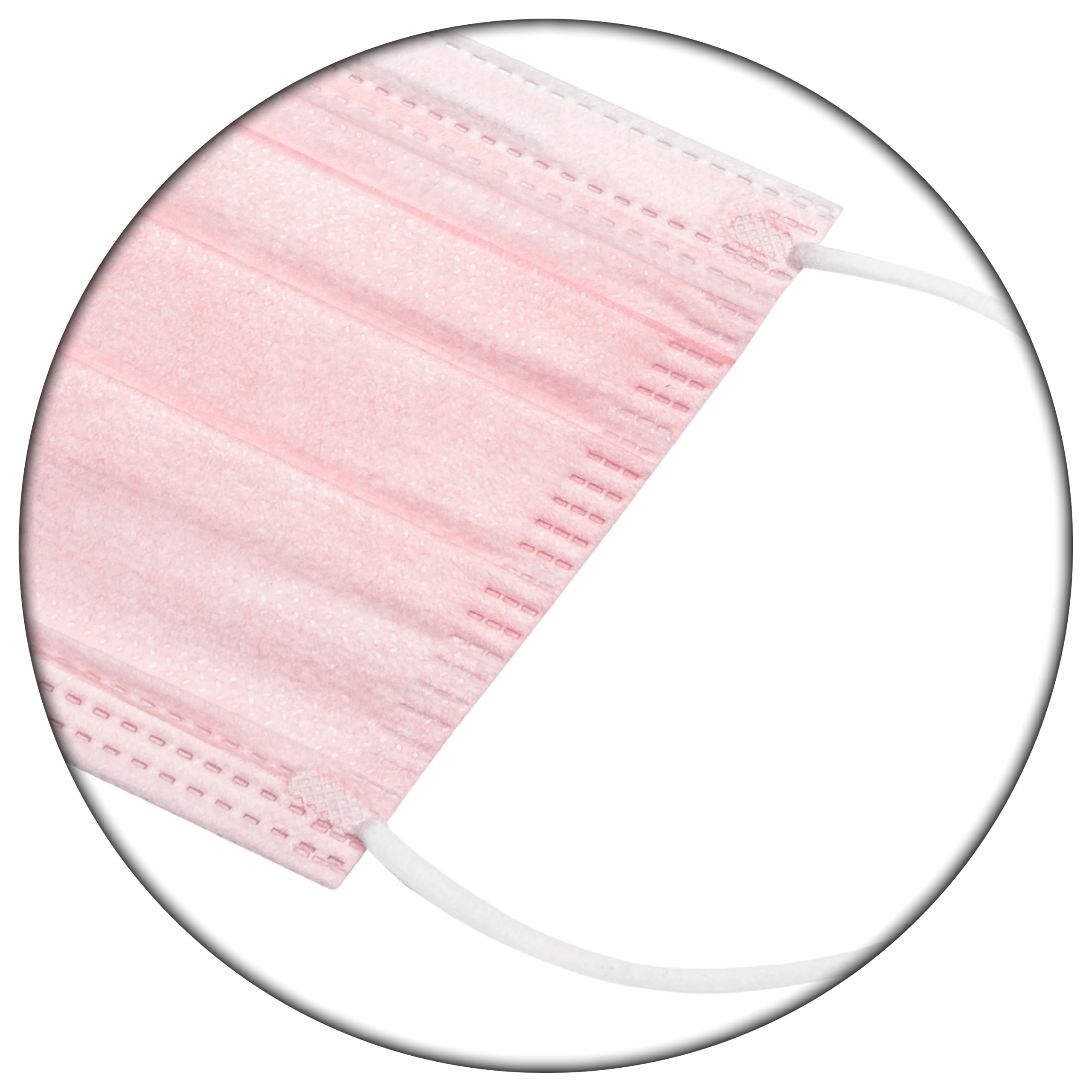 Patriot 3 Ply Mask Close Pink1