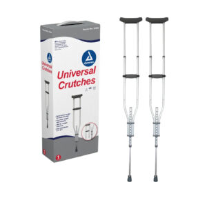 Dynarex Universal Crutches Featured Dynarex Aluminum Universal Fit Crutches