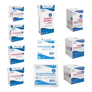 Dynarex Sterile Sponge Gauze Featured Dynarex Surgical Gauze Sponges, Sterile